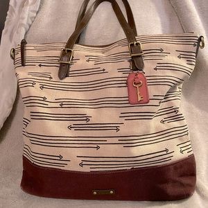 Fossil Kendall Boho Tote